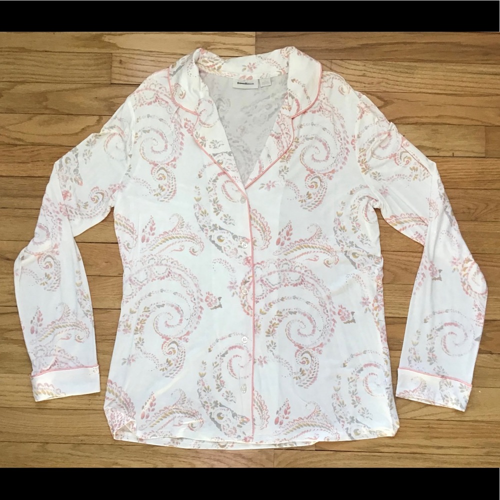 Nordstrom Lingerie Pajama Nightshirt Top Womens S